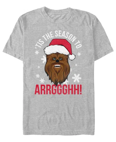 Fifth Sun Men's Star Wars Tis The Season Holiday Cotton-blend T-shirt In Multi