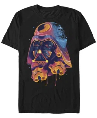 Fifth Sun Men's Super Psychadelic Short Sleeve Crew T-shirt In Black