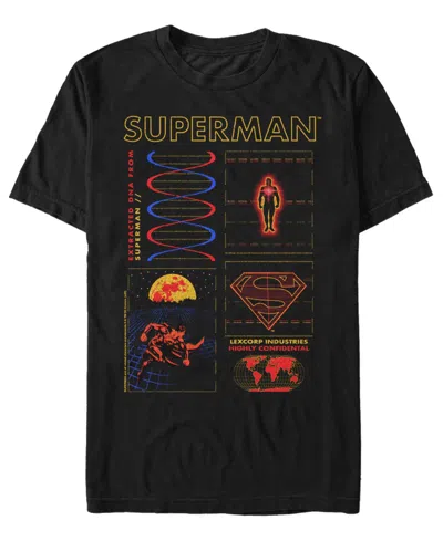 Fifth Sun Men's Superman Graphic Print T-shirt In Black