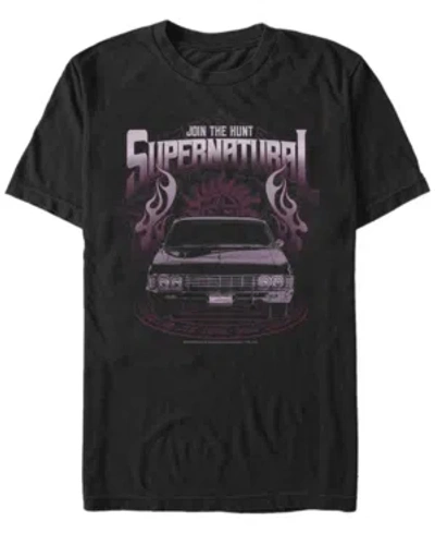 Fifth Sun Men's Supernatural Road Tour Short Sleeve T-shirt In Black