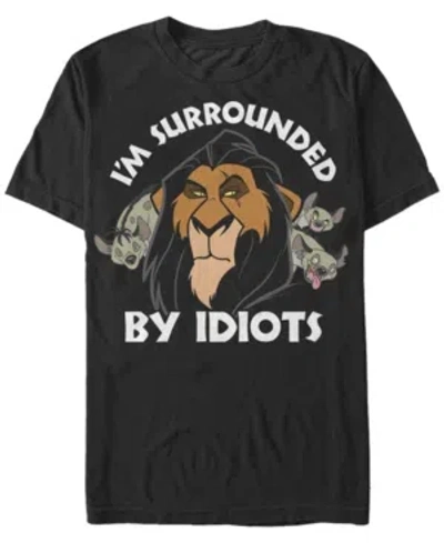 Fifth Sun Men's Surly Scar Short Sleeve Crew T-shirt In Black