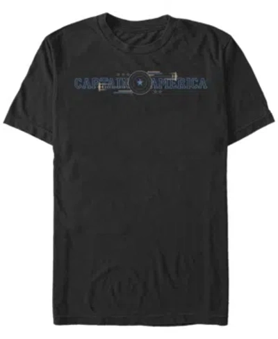 Fifth Sun Men's Tech America Short Sleeve Crew T-shirt In Black