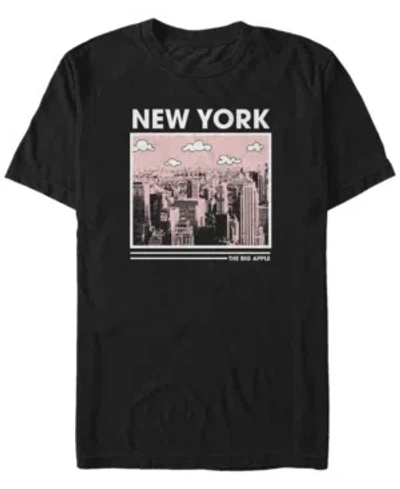Fifth Sun Men's The Big Apple Short Sleeve Crew T-shirt In Black