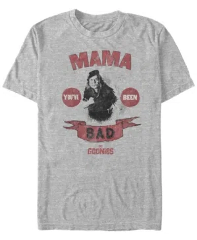Fifth Sun Men's The Goonies 1985 Mama Bad Short Sleeve T-shirt In Athletic Heather