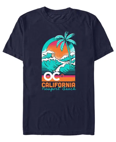 Fifth Sun Men's The O.c. Crewneck T-shirt In Blue