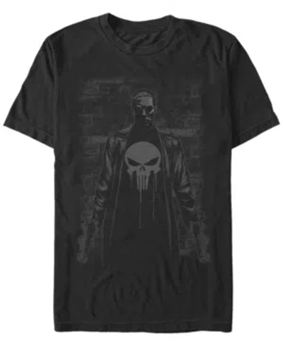 Fifth Sun Men's The Punisher Short Sleeve Crew T-shirt In Black