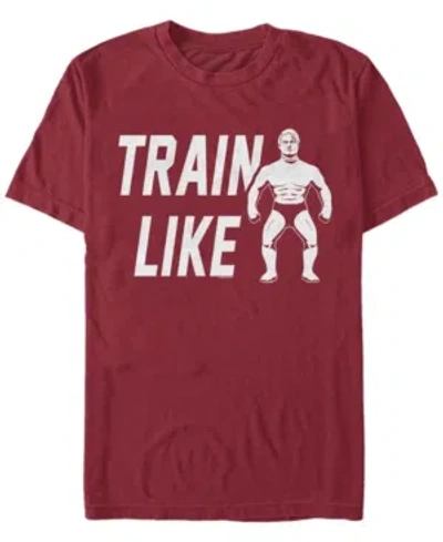 Fifth Sun Men's Train Like Short Sleeve Crew T-shirt In Cardinal