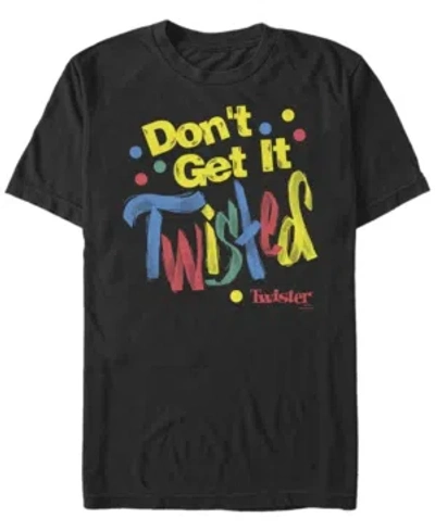 Fifth Sun Men's Twisted Short Sleeve Crew T-shirt In Black