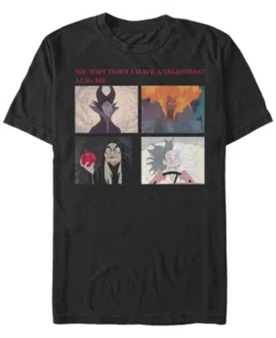 Fifth Sun Men's Valentine Meme Short Sleeve Crew T-shirt In Black