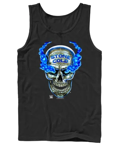 Fifth Sun Men's Wwe Austin 316 Skull Tank Top In Black