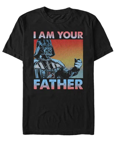 Fifth Sun Men's Your Father Vader Short-sleeve T-shirt In Black