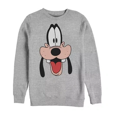 Fifth Sun Mens Crew Neck Long Sleeve Goofy Sweatshirt In Gray