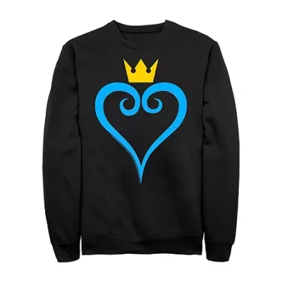 Fifth Sun Mens Crew Neck Long Sleeve Sweatshirt In Black