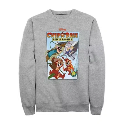 Fifth Sun Mens Crew Neck Long Sleeve Sweatshirt In Gray