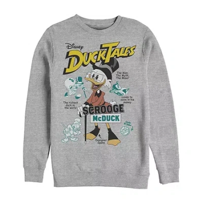 Fifth Sun Mens Crew Neck Long Sleeve Sweatshirt In Gray