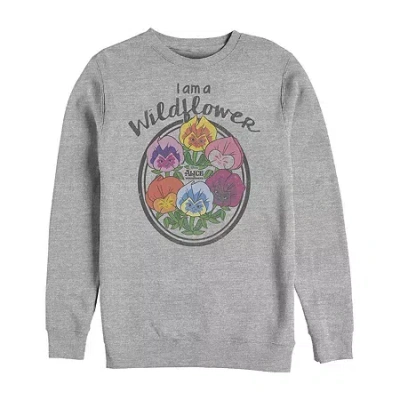 Fifth Sun Mens Crew Neck Long Sleeve Sweatshirt In Gray