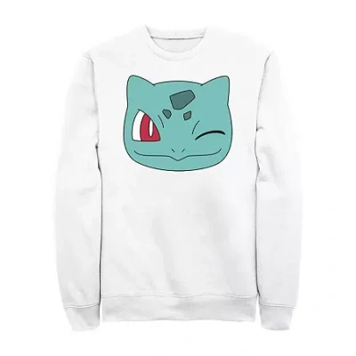 Fifth Sun Mens Long Sleeve Pokemon Sweatshirt In White