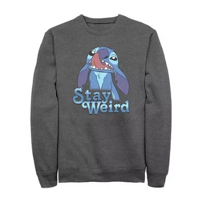 Fifth Sun Mens Long Sleeve Stitch Sweatshirt In Gray