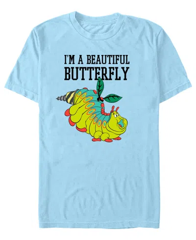 Fifth Sun Men'sâ A Bug's Life Heimlich Beautiful Butterfly T-shirt In Blue