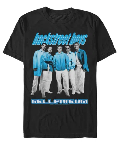 Fifth Sun Men'sâ Backstreet Boys Blue Group T-shirt In Black