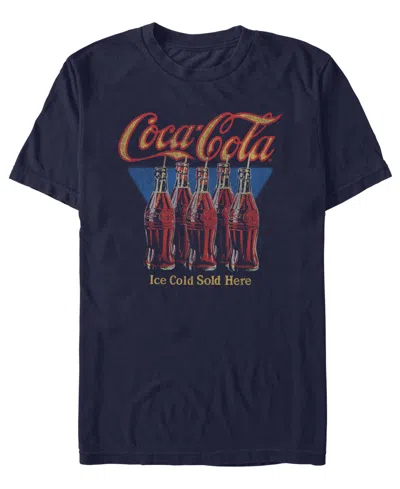 Fifth Sun Men'sâ Coca-cola Cola Pop T-shirt In Blue