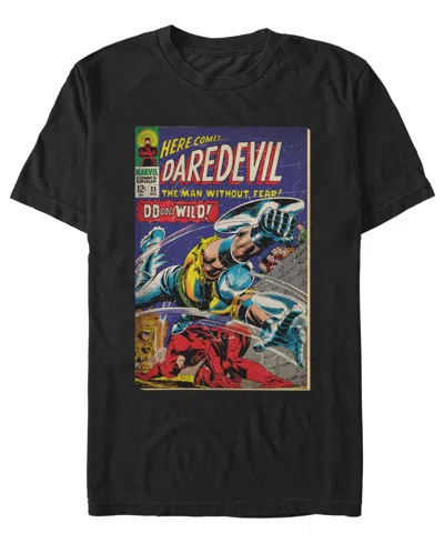 Fifth Sun Men'sâ Daredevil Cover Comic Dec Daredevil T-shirt In Black