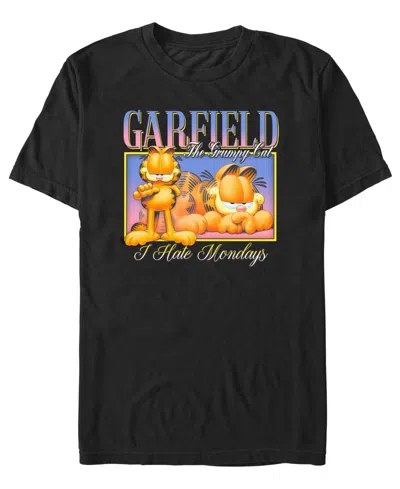 Fifth Sun Men'sâ Garfield Monday Vibe T-shirt In Black
