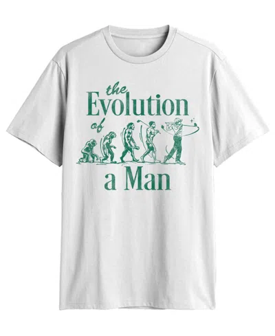 Fifth Sun Men'sâ Generic Evolution Of A Man T-shirt In Gray