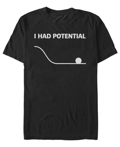 Fifth Sun Men'sâ Generic Had Potential T-shirt In Black