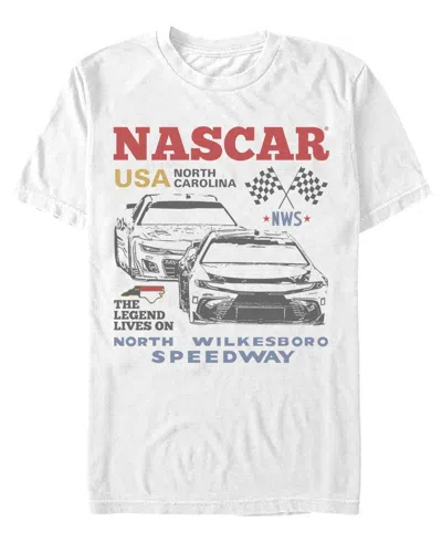 Fifth Sun Men'sâ Nascar Trio Racer T-shirt In White