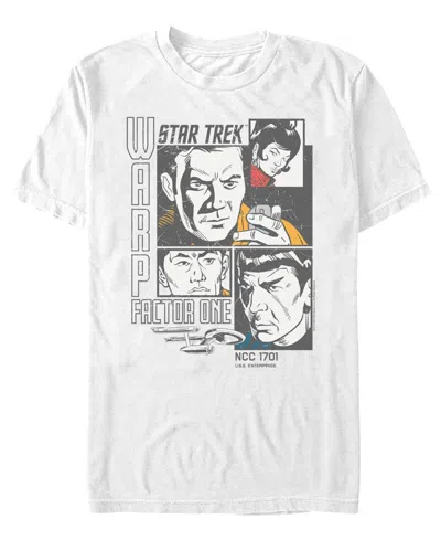 Fifth Sun Men'sâ Star Trek Theâ Original Series Factor One T-shirt In White