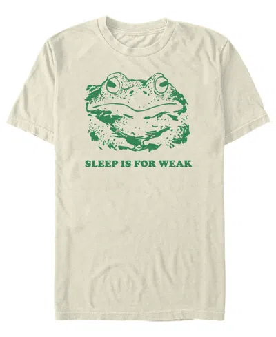Fifth Sun Men'sâ Threadless Tier 2 Sleep Is For Weak T-shirt In Gray