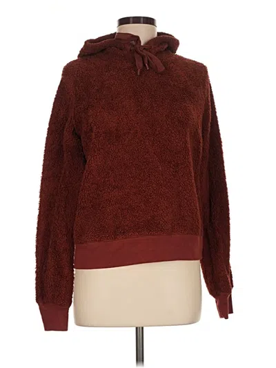 Pre-owned Fifth Sun Pullover Sweater In Burgundy