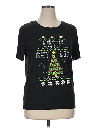 Pre-owned Fifth Sun Short Sleeve T-shirt In Black