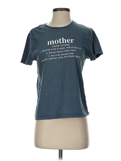 Pre-owned Fifth Sun Short Sleeve T-shirt In Blue