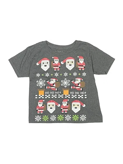 Pre-owned Fifth Sun Kids' Short Sleeve T-shirt In Gray