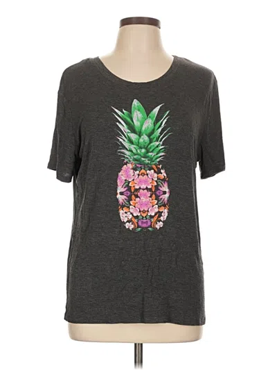 Pre-owned Fifth Sun Short Sleeve T-shirt In Gray