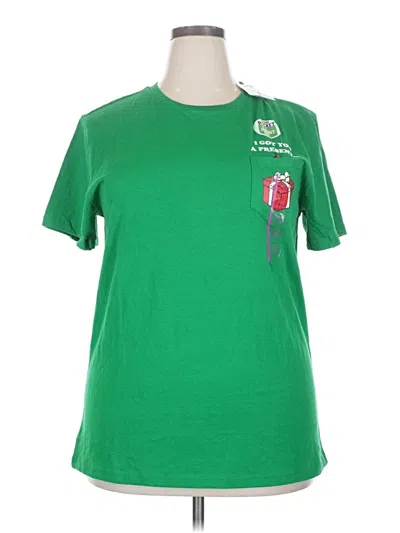 Pre-owned Fifth Sun Short Sleeve T-shirt In Green