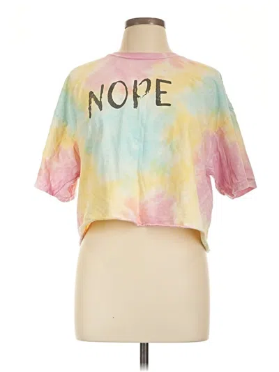 Pre-owned Fifth Sun Short Sleeve T-shirt In Pink