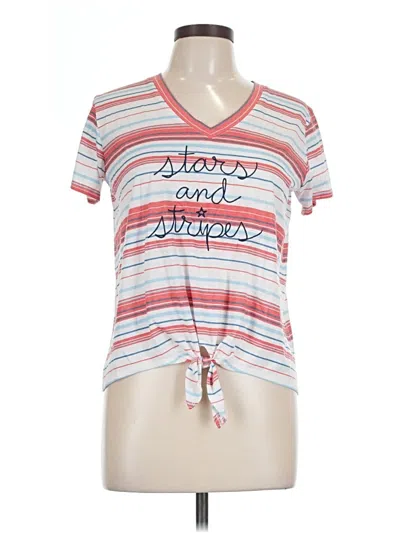 Pre-owned Fifth Sun Short Sleeve T-shirt In Pink