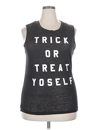 Pre-owned Fifth Sun Sleeveless T-shirt In Black