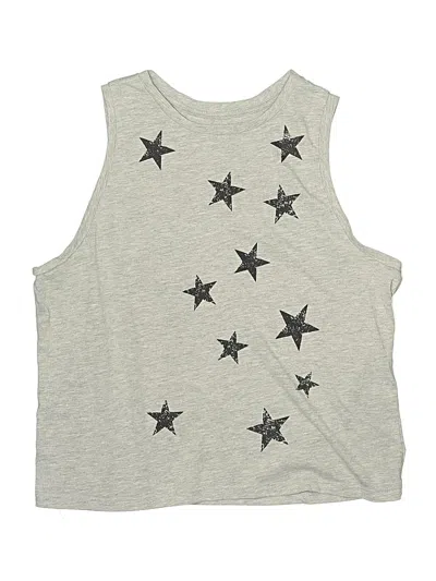 Pre-owned Fifth Sun Kids' Sleeveless T-shirt In Silver