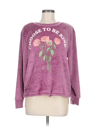 Pre-owned Fifth Sun Sweatshirt In Purple