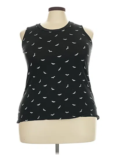 Pre-owned Fifth Sun Tank Top Black Halter Neckline Tops