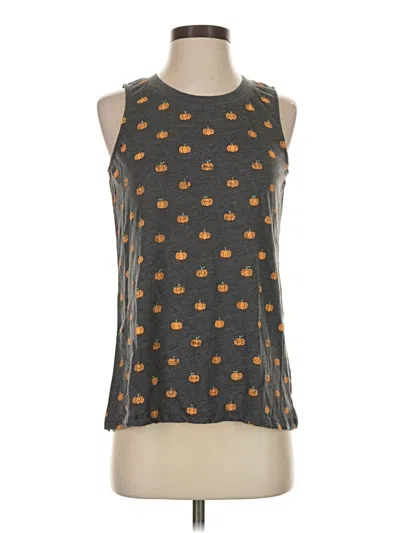 Pre-owned Fifth Sun Tank Top Brown Halter Neckline Tops