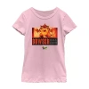 Fifth Sun The Super Mario Bros. Movie Little & Big Kid Girls Crew Neck Short Sleeve Regular Fit Luigi Super Ma In Pink