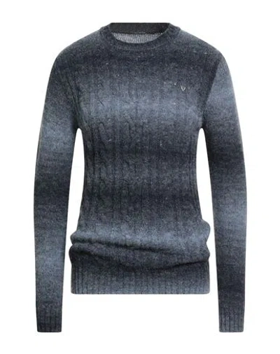 Fifty Four Man Sweater Midnight Blue Size L Acrylic, Wool, Polyamide