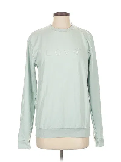 Pre-owned Fig And Flower Sweatshirt In Blue