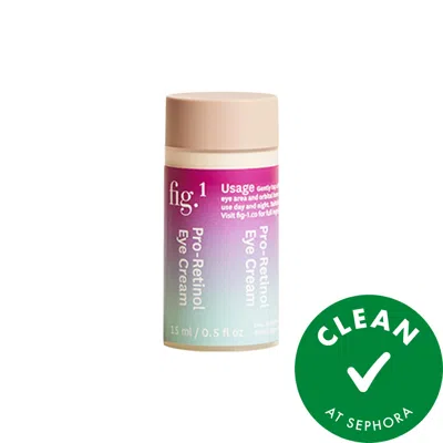 Fig.1 Pro-retinol Refillable Eye Cream For Fine Lines And Dark Circles 0.5 Oz/15 ml