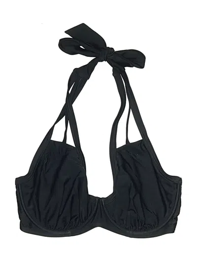 Pre-owned Figleaves Swimsuit Top Black Swimwear